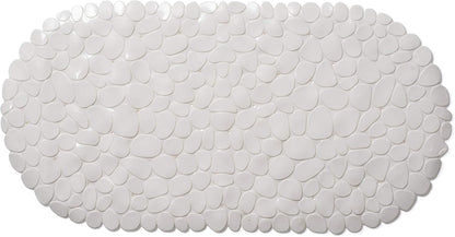 Croydex White Pebbles Non-Phthalate Slip-Resistant Pvc Suction Bath Mat