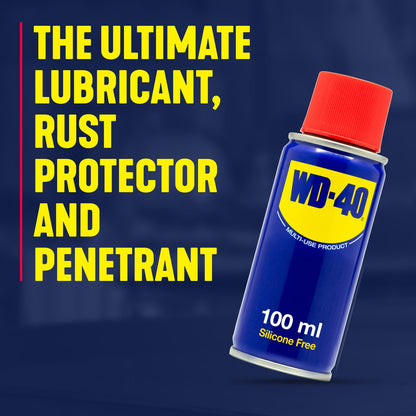 Wd-40 Multi-Use Product Original Spray Can, 100Ml - Handy Can For Home And Toolbox