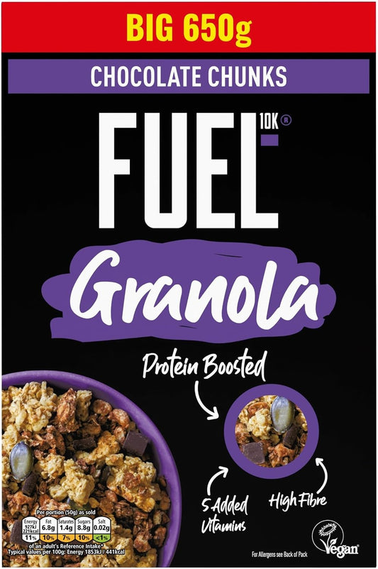 Fuel 10K Chocolate Granola 650g Box
