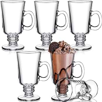 Fixtures Irish or Latte Coffee Glass 4 x 8oz/228ml