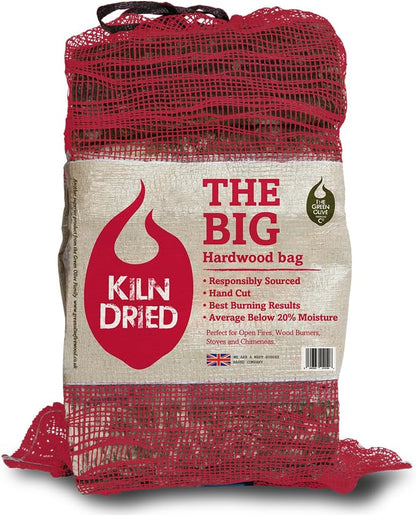 Olive Big Kiln Hardwood Net 40L