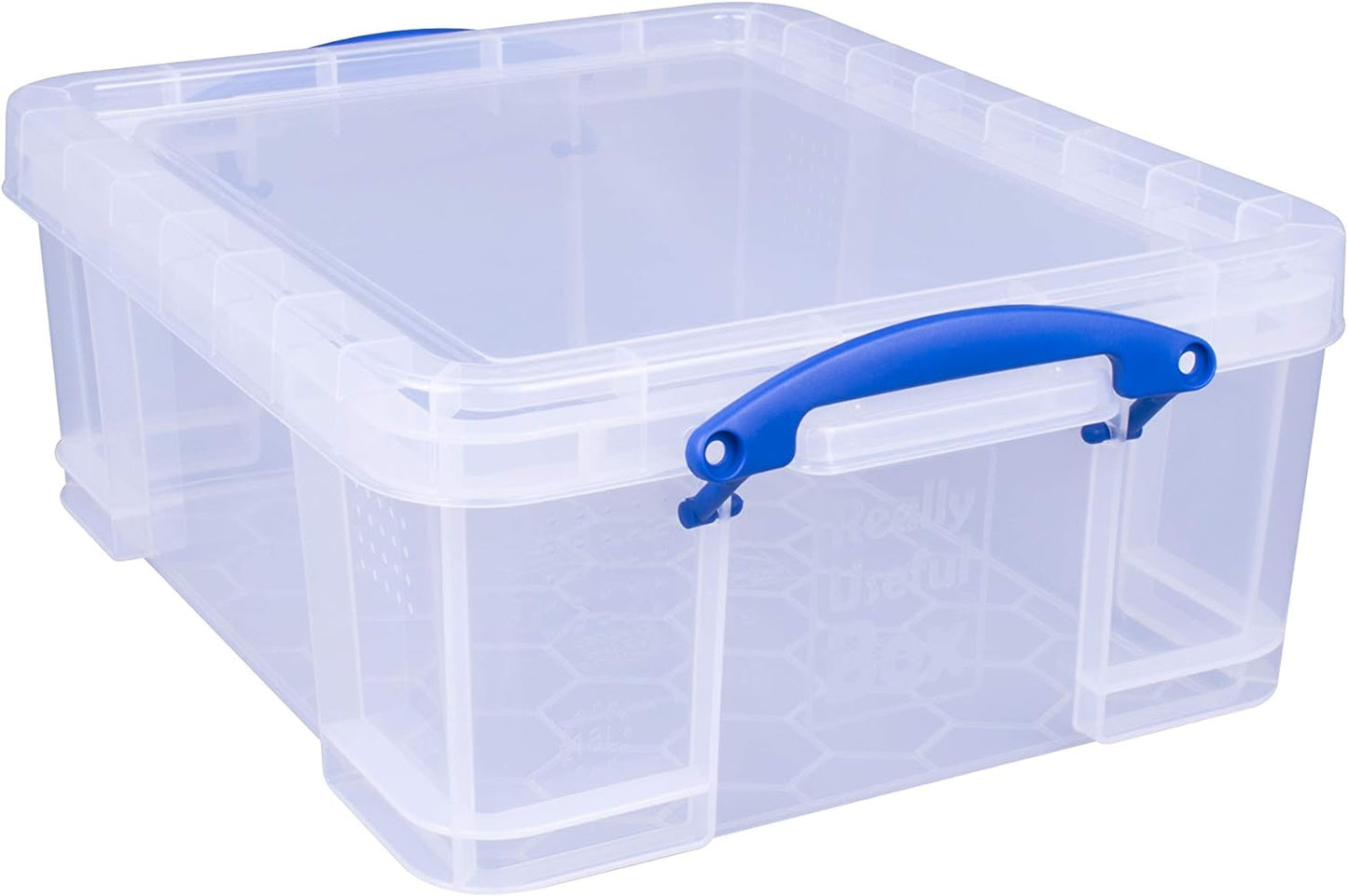 Really Useful Clear Plastic Storage Box 18 Litre