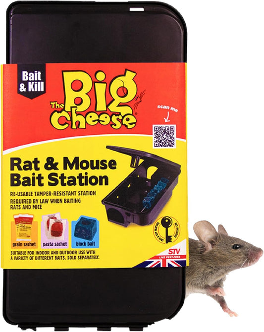 Big Cheese Rat & Mouse Bait Station (STV179)