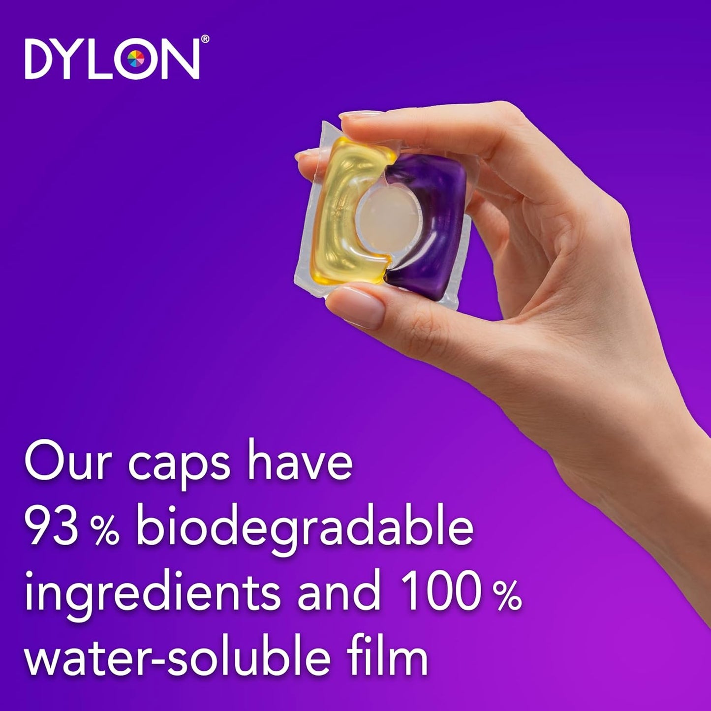 Dylon Black and Dark Wash Caplets Renew 18s