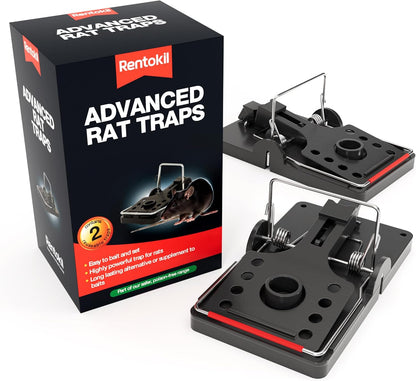 Rentokil Advanced Rat Traps {Twin Pack}