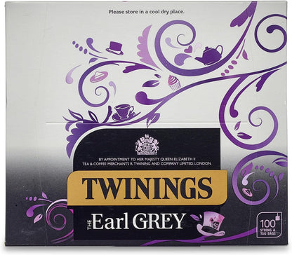 Twinings Earl Grey String & Tagged 100's