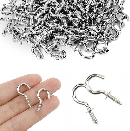 Curtain Wire Hooks Pack of 200