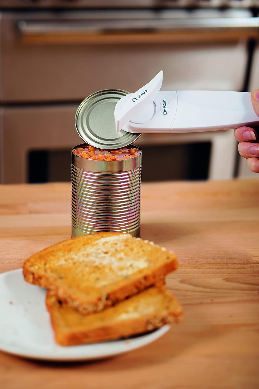 Culinare C10005 Easican Tin Opener, White