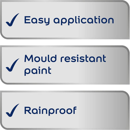 Dulux Weather Shield Exterior High Gloss Paint, 750 Ml - Pure Brilliant White