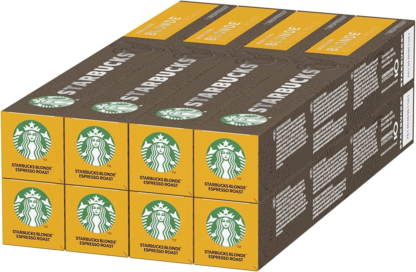 Starbucks Blonde Espresso Roast 10's (Nespresso Compatible Pods)