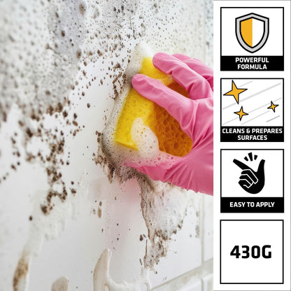 Everbuild Sugar Soap Powder – Cleans Grease, Grime and Nicotine Stains – 430g