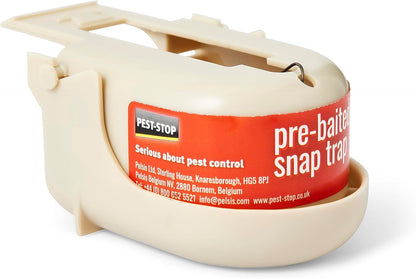 Pest-Stop Pre-Baited Snap-Trap | Reusable | Humane | Easy Clean {PSSTMB}