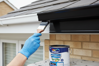 Dulux Weather Shield Quick Dry Satin Paint |  1 x 2.5 L | Black