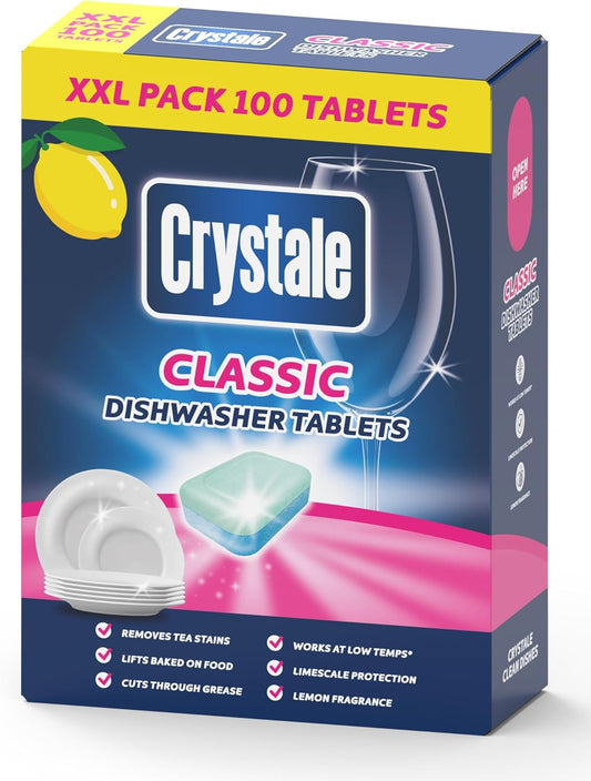 Crystale Ultra 5in1 Dishwasher Tablets 100's