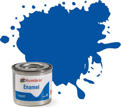 Humbrol Model Paint - AA0151 No 14 French Blue - Gloss 14Ml