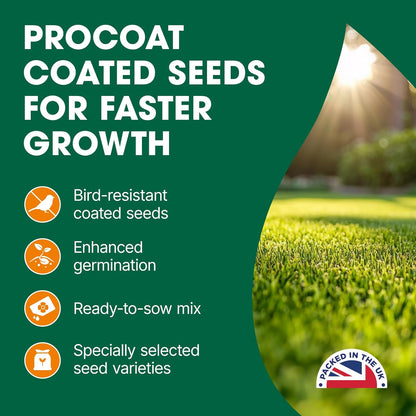 Doff Fast Growing Lawn Seed 1Kg