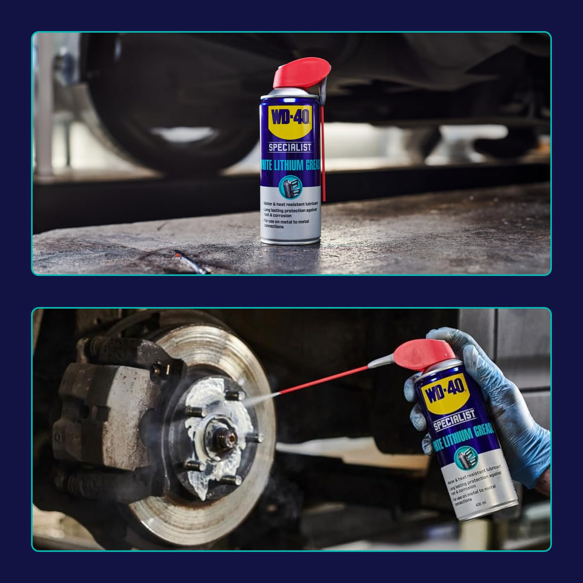 WD-40 SPECIALIST 400ML WHITE LITH