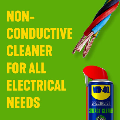WD-40 Specialist Contact Cleaner Electrical Spray, 250ml.
