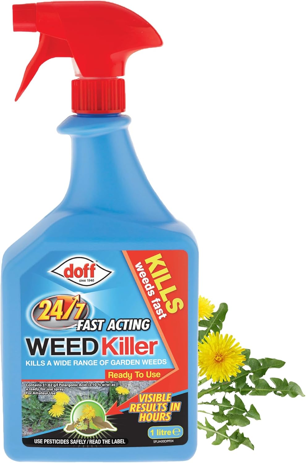 Doff 24/7 Fast Acting Weedkiller | 1 Litre