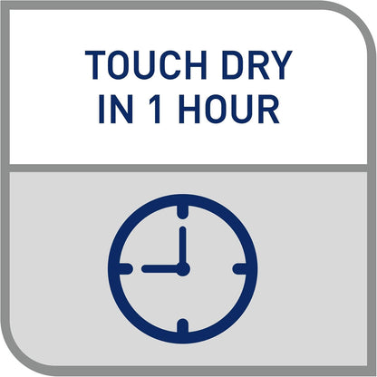 Dulux Quick Dry Gloss Paint For Wood And Metal - Pure Brilliant White 750 Ml