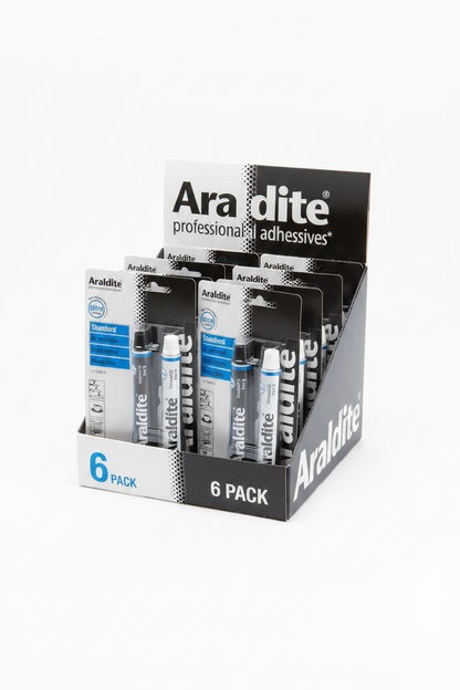 Araldite | Standard 2-Part Epoxy Resin Glue | Ultra Strong, Multipurpose & Solvent Free