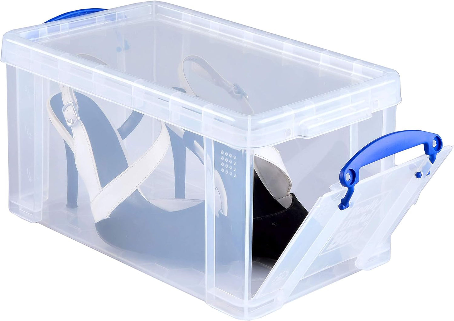 Really Useful Clear Plastic Storage Box 8 Litre