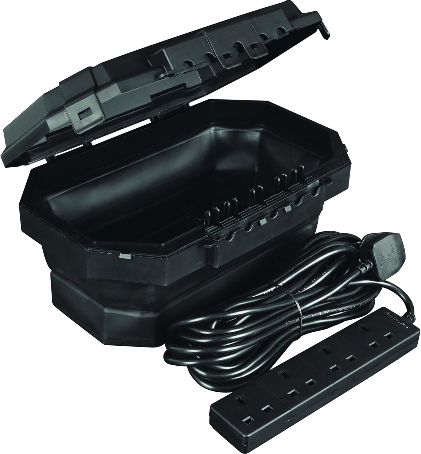 Masterplug Weatherproof Electrical Connection Box & 4 Gang Extension