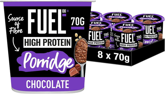 Fuel 10K Porridge Pot Chocolate 8x70g