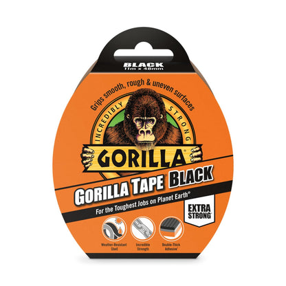 Gorilla Tape Black 11M