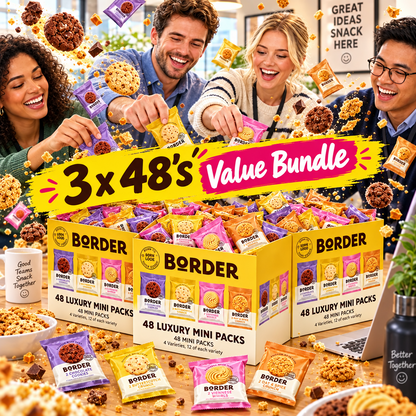 Border Biscuits 48 Luxury Mini Packs (4 Varieties)