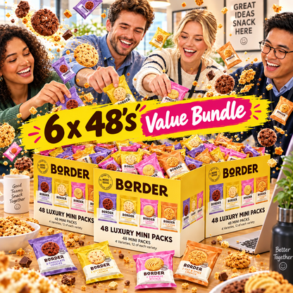 Border Biscuits 48 Luxury Mini Packs (4 Varieties)