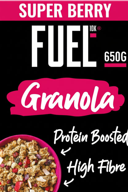Fuel 10K Berry Granola Cereal 650g Box