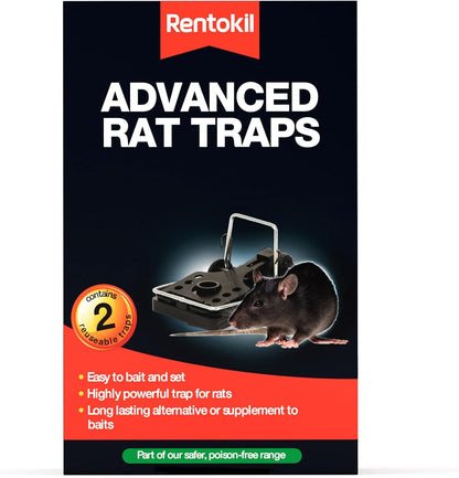 Rentokil Advanced Rat Traps {Twin Pack}