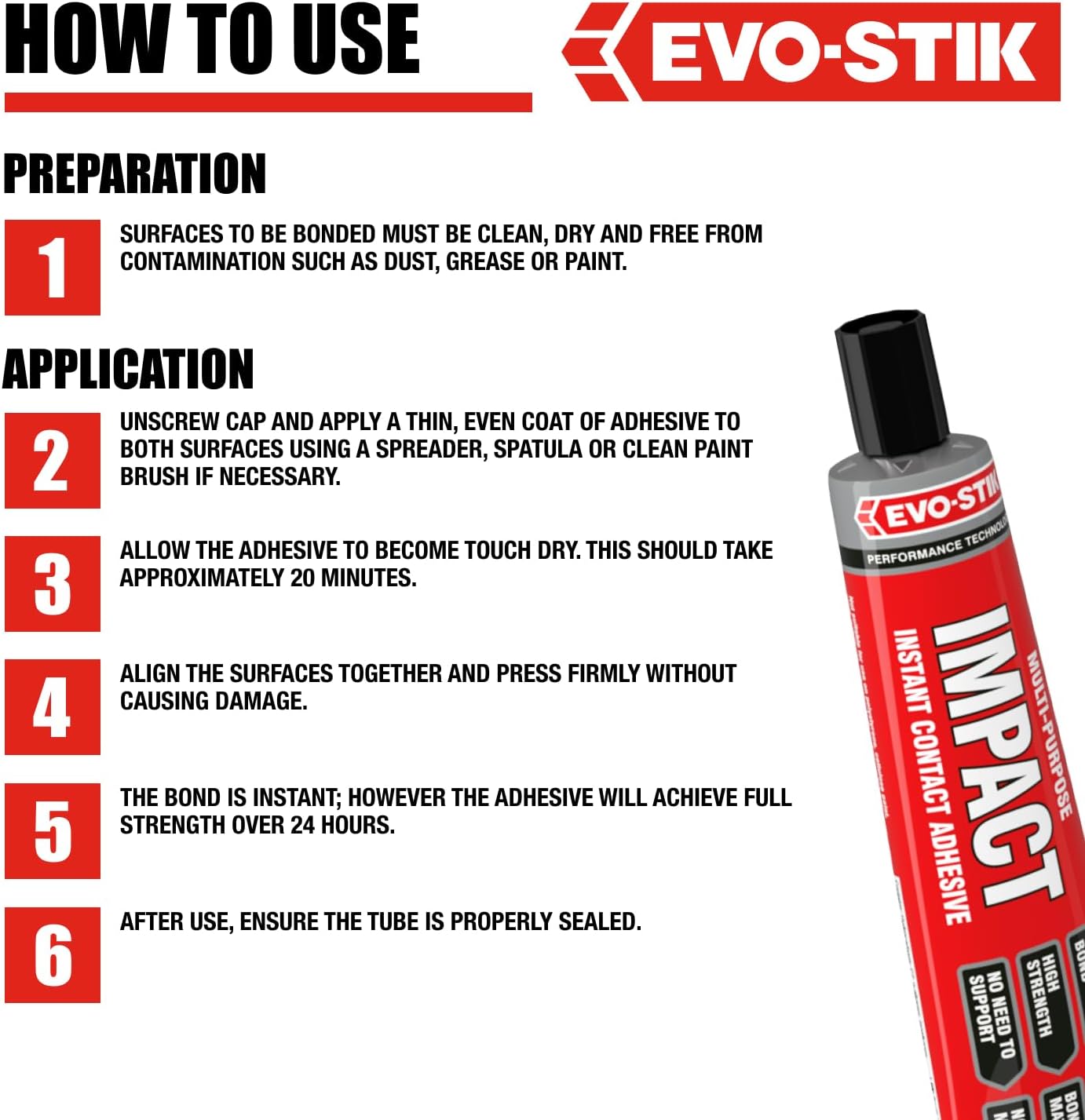 Es Impact Adhesive 65G Tube
