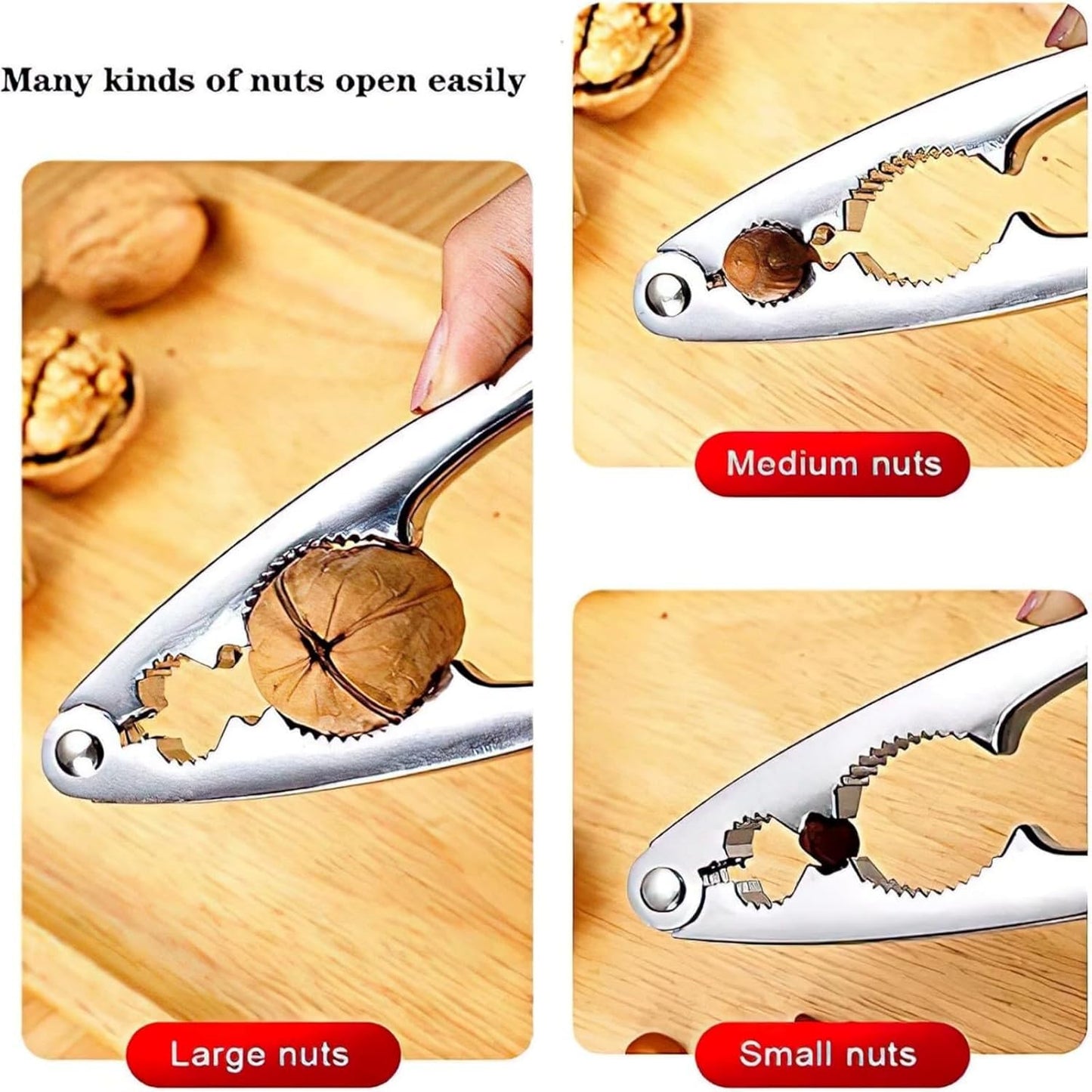 Tala 10A10533 Nutcracker, Walnut Pliers Steel | Seafood Crackers