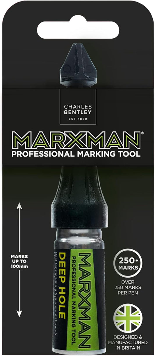 MarXman Chalk Non-Permanent DIY Marking Pen Tool (Deep Hole Over 45mm)