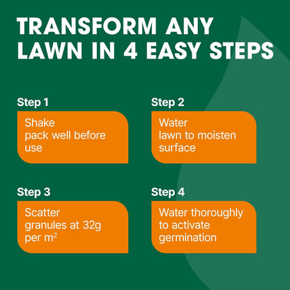 Doff Complete Lawn Feed, Weed & Mosskiller 100 Sq M 3.2Kg