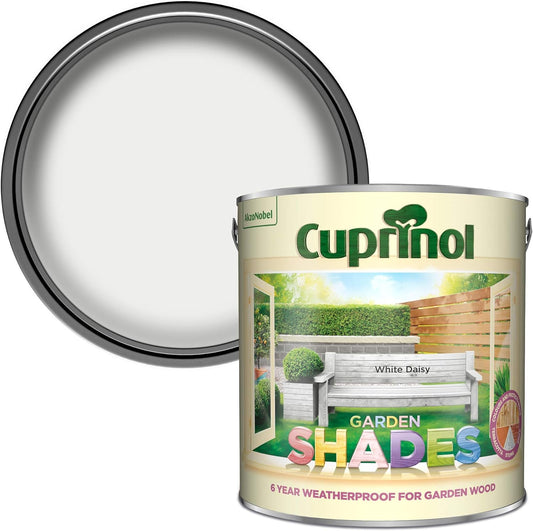 Cuprinol Garden Shades WHITE DAISY 2.5 Litre