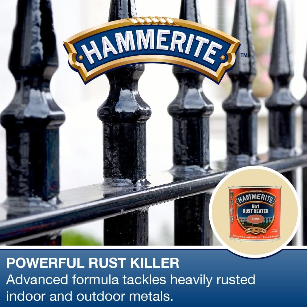 Hammerite No.1 Rust Beater | Direct to Rust | 250ml | Beige