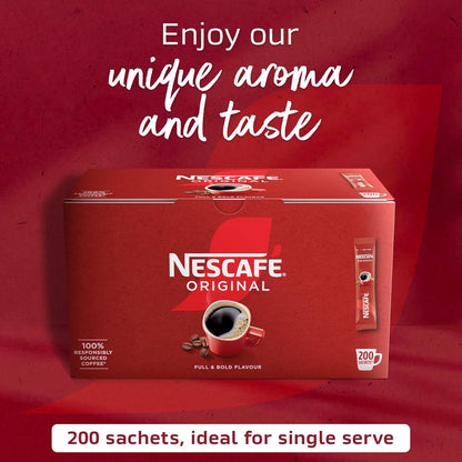 Nescafe Original Coffee Granule Sticks 200's