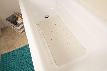 Croydex Bath Mat Natural Rubber, Anti-Bacterial 90 X 37Cm