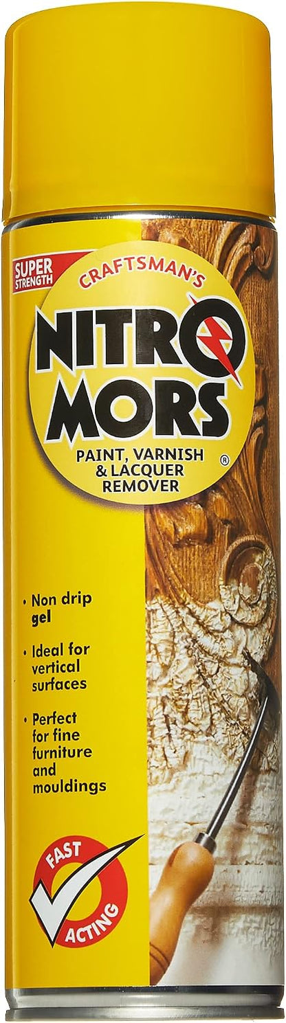 Nitromors Craftsman Aerosol Paint Stripper 500 Ml