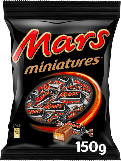 Mars Miniatures Chocolates | Mars Bar Minis 1 x 150g
