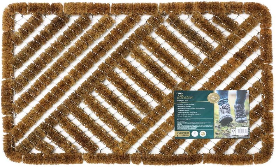 Jvl Boston Scraper Mat (39 X 59 Cm Approx.)