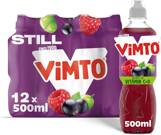 Vimto Original Still Plastic Bottles | 12 x 500ml