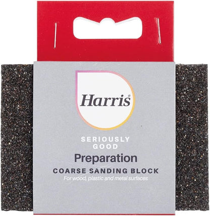 Harris Seriously Good Corse Sanding Block - Black