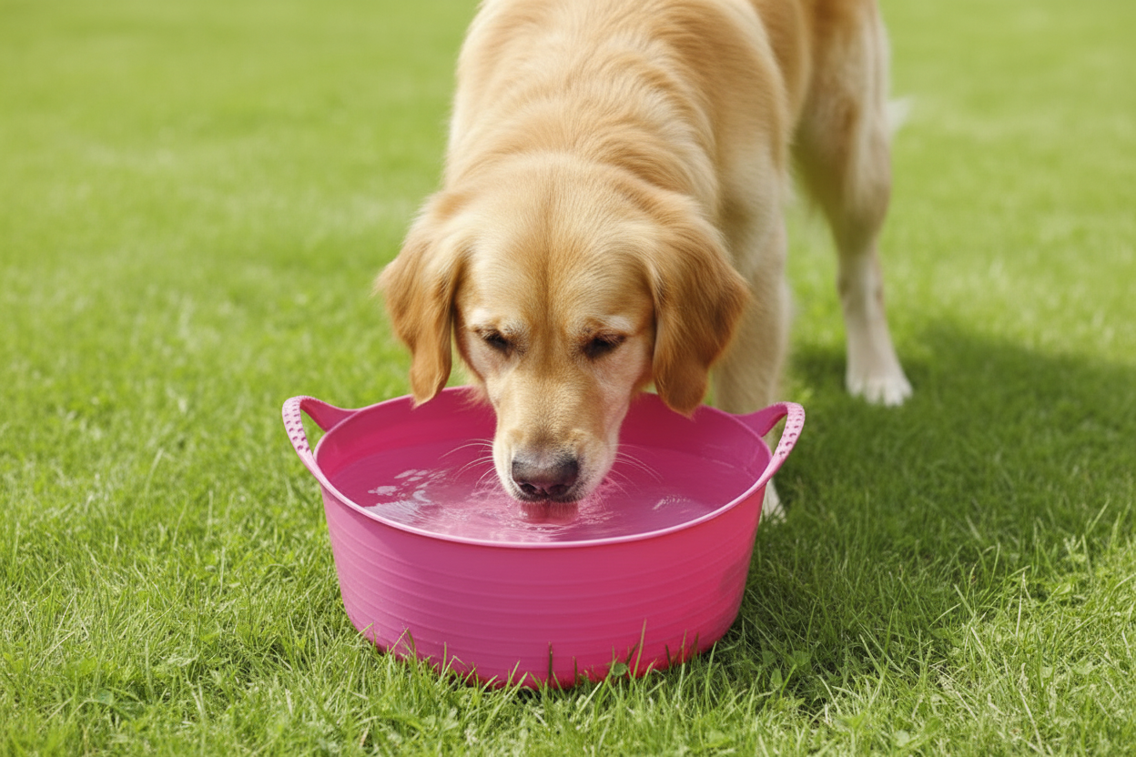 Tubtrugs Mini Shallow Bucket | Pink | 5 Litre