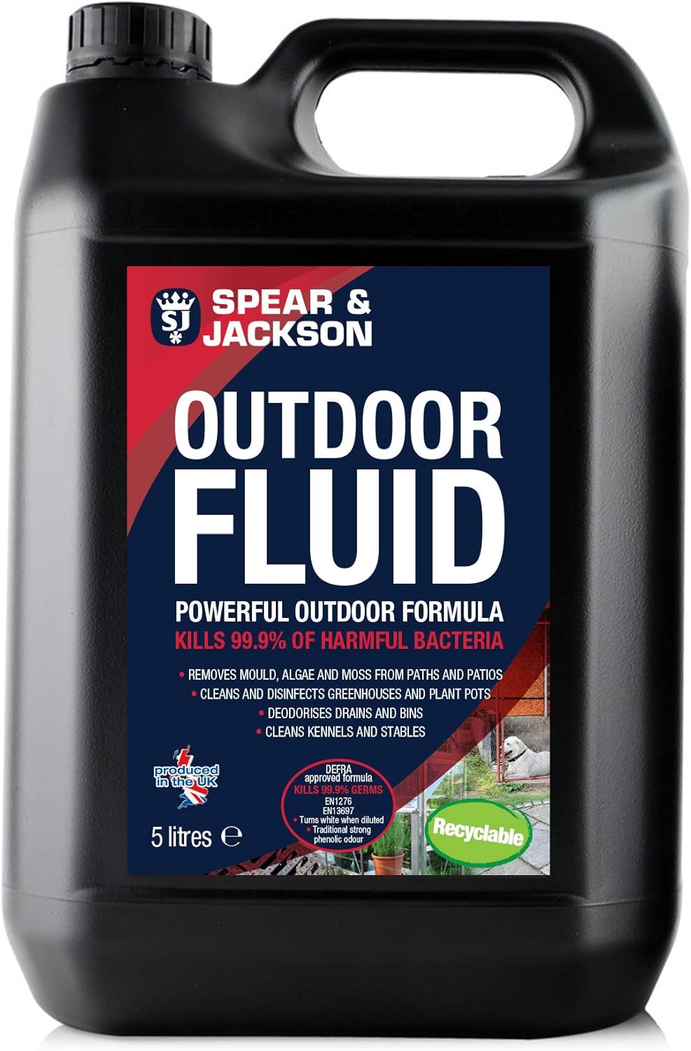 Spear & Jackson Outdoor Fluid 5 Litre