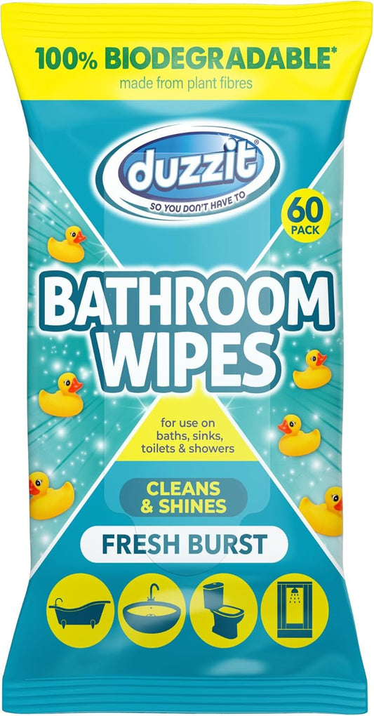 DUZZIT BIOD BATHRM FRSH BRST 60PK