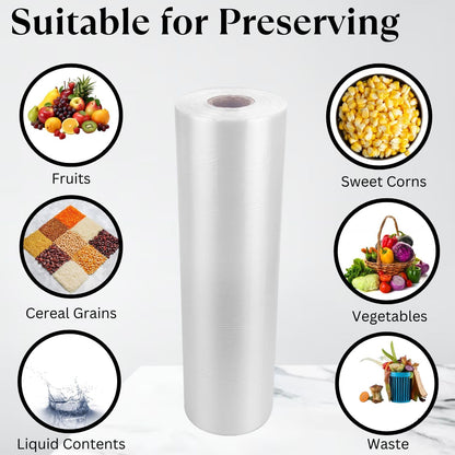 Kingfisher KC45FB Food Freezer Sandwich Bags Giant Roll Of 45 {30.5cm x 30cm}